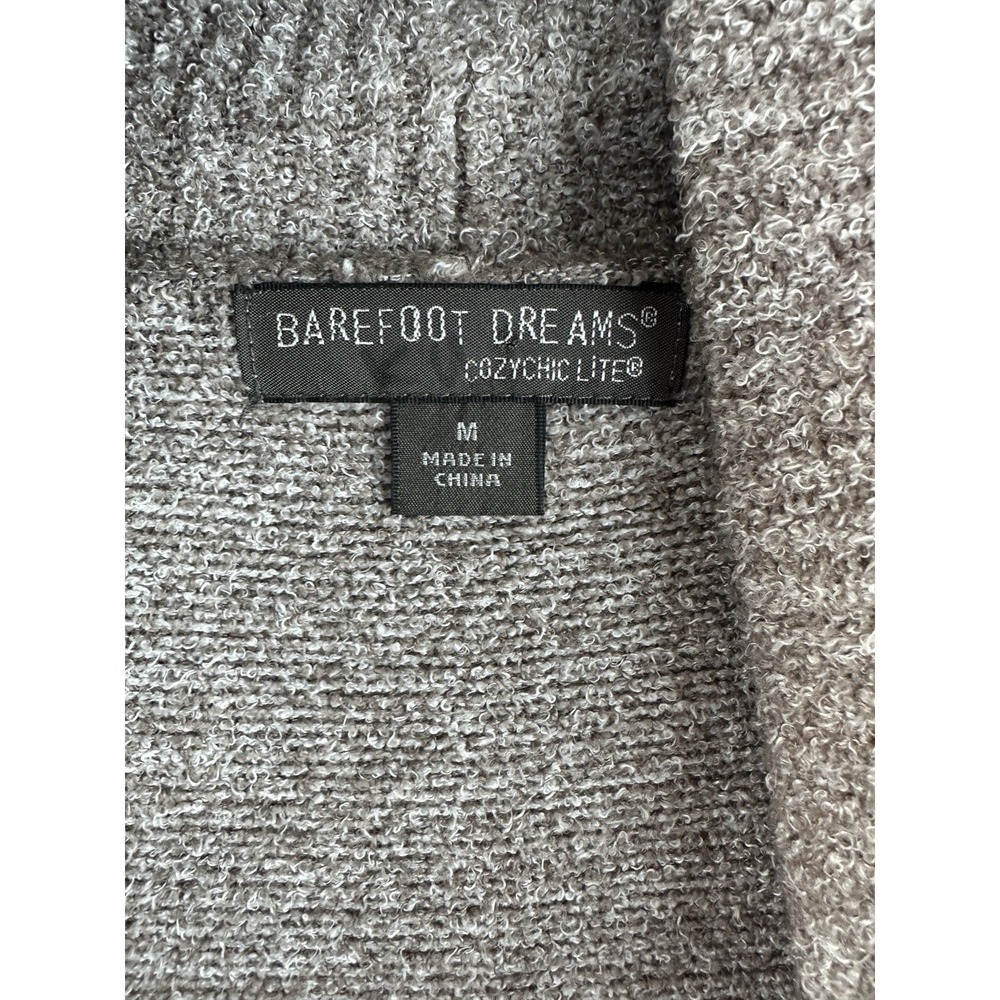 Barefoot Dreams Cozy Chic Open Front Pocket Circle Cardigan Sweater 452 Medium - Picture 7 of 12